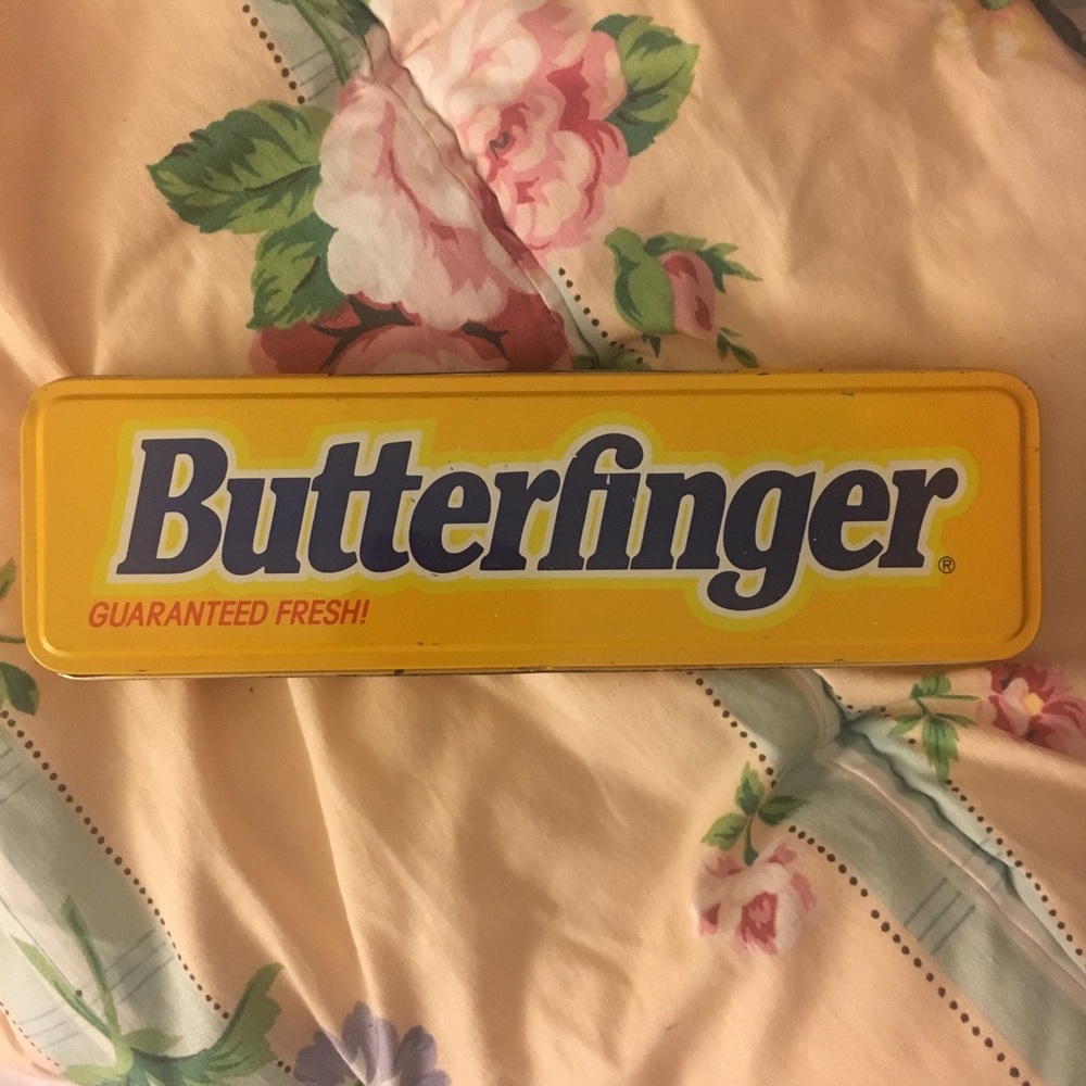 Vintage Butterfinger Tin Box